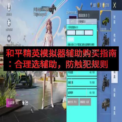 和平精英模拟器辅助购买指南：合理选辅助，防触犯规则