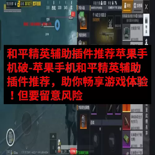 和平精英辅助插件推荐苹果手机破-苹果手机和平精英辅助插件推荐，助你畅享游戏体验！但要留意风险