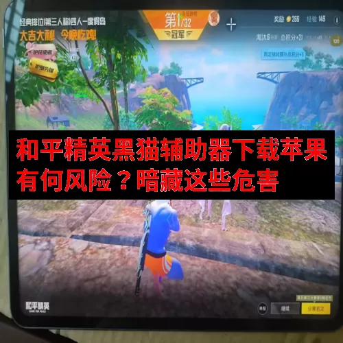 和平精英黑猫辅助器下载苹果有何风险？暗藏这些危害