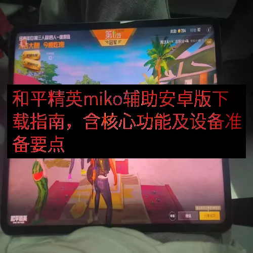 和平精英miko辅助安卓版下载指南，含核心功能及设备准备要点