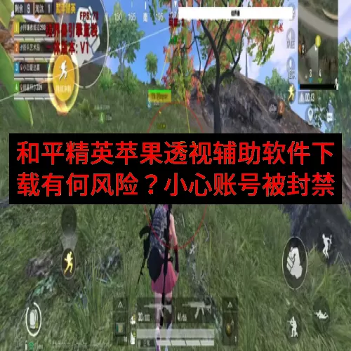 和平精英苹果透视辅助软件下载有何风险？小心账号被封禁