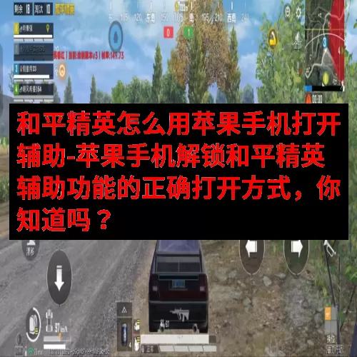 和平精英怎么用苹果手机打开辅助-苹果手机解锁和平精英辅助功能的正确打开方式，你知道吗？