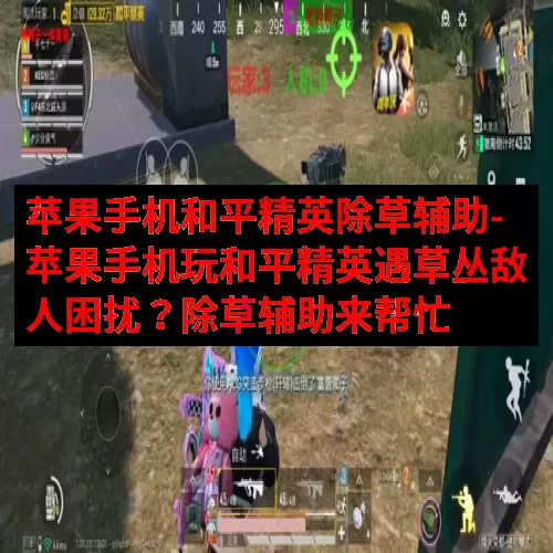 苹果手机和平精英除草辅助-苹果手机玩和平精英遇草丛敌人困扰？除草辅助来帮忙