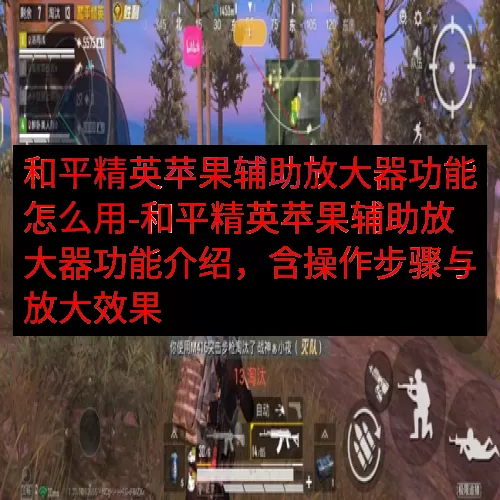 和平精英苹果辅助放大器功能怎么用-和平精英苹果辅助放大器功能