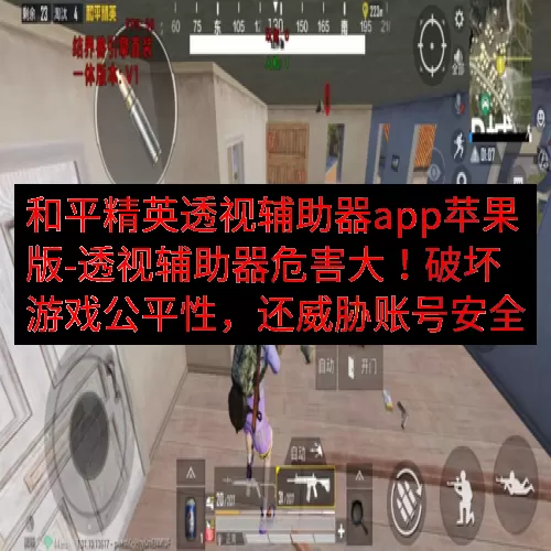 和平精英透视辅助器app苹果版-透视辅助器危害大！破坏游戏公